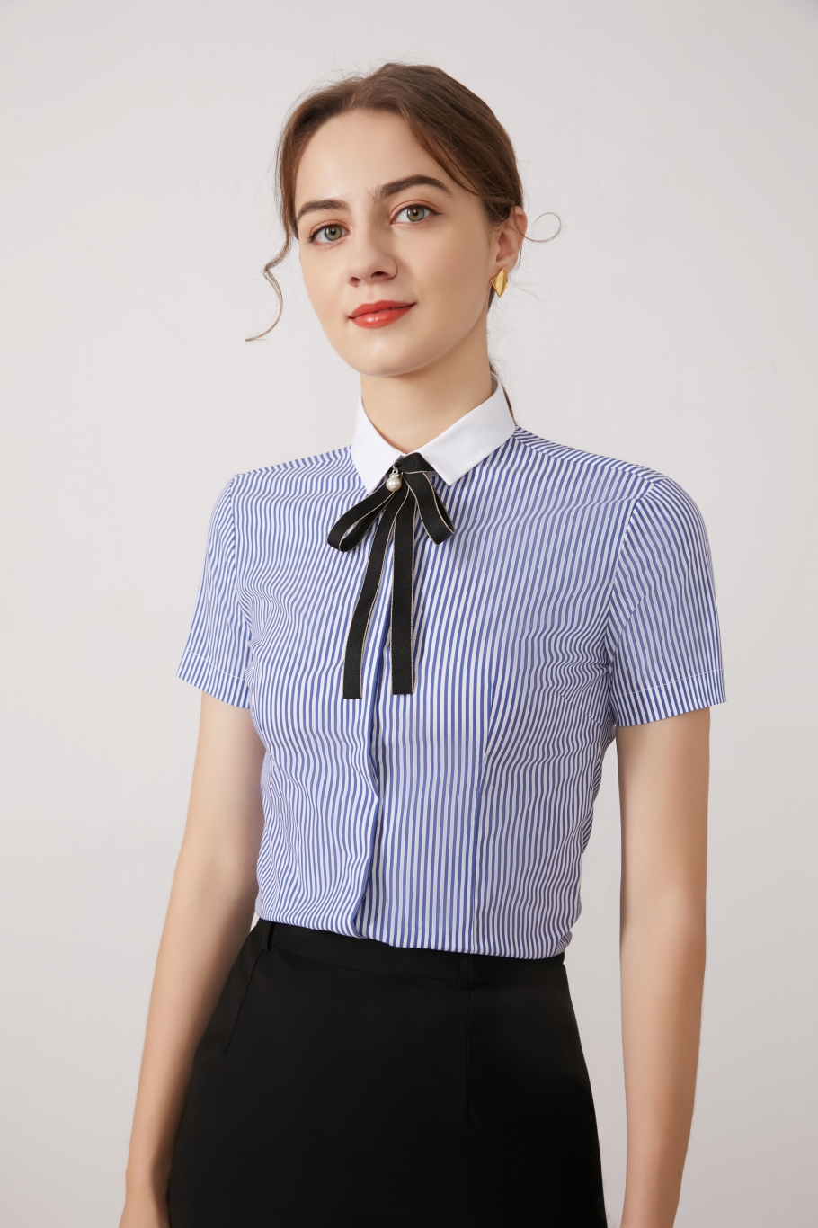 上海女士短袖襯衫02